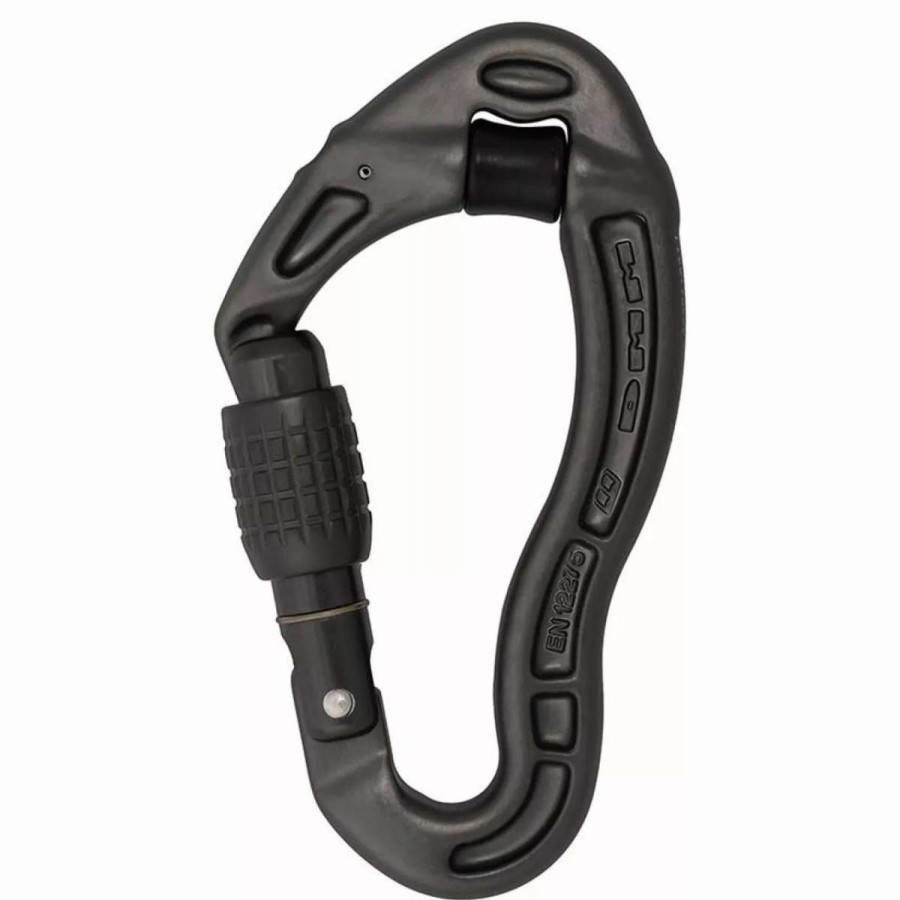 Carabiners & Quickdraws * | Dmm Revolver Screwgate Matte Grey