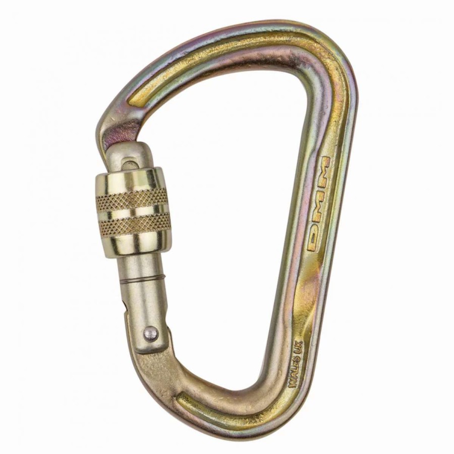 Carabiners & Quickdraws * | Dmm I-Beam Steel Shadow Screwgate