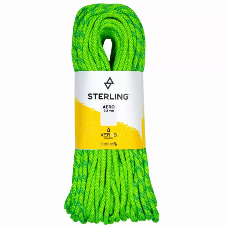 Ropes & Cordage * | Sterling Aero 9.2 Bicolor Xeros Green