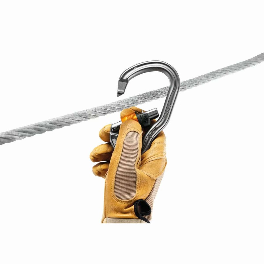 Carabiners & Quickdraws * | Petzl Vertigo Wire-Lock