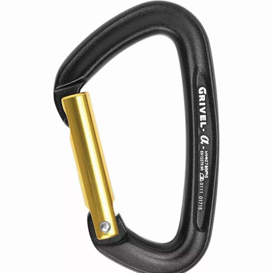 Carabiners & Quickdraws * | Grivel Alpha Straight Gate