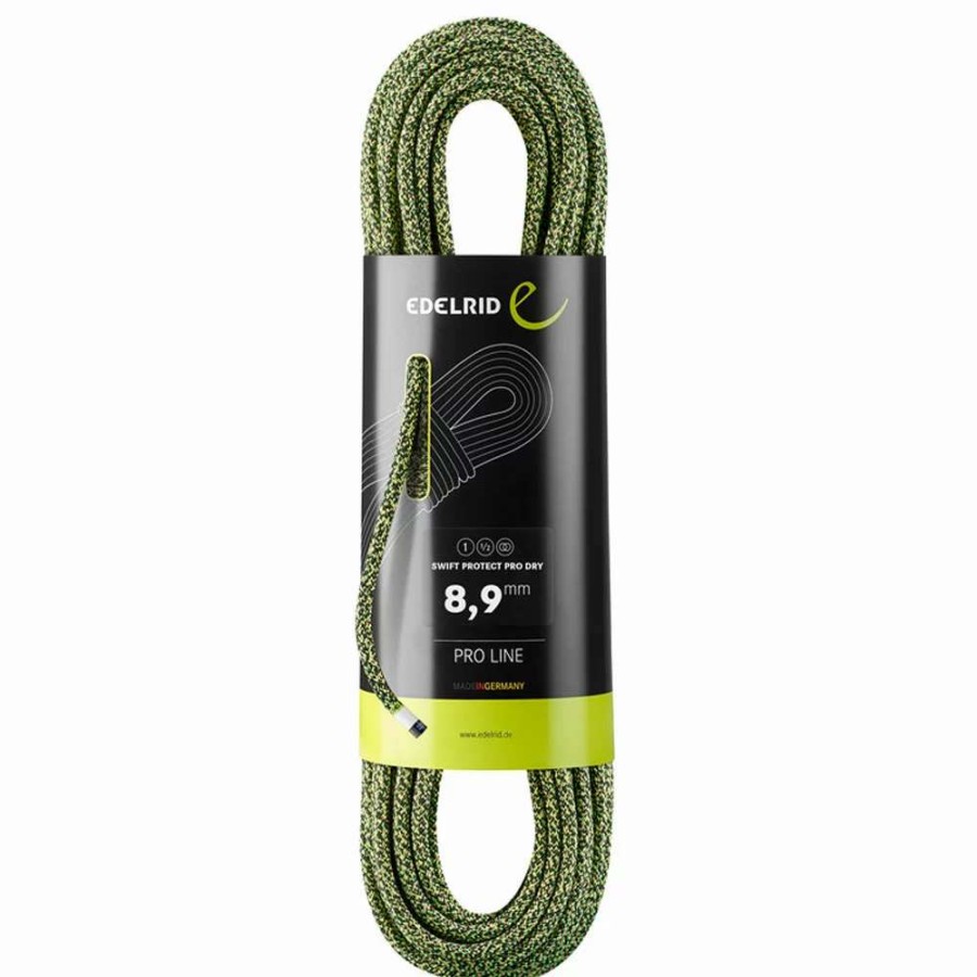 Ropes & Cordage * | Edelrid Swift Protect Pro Dry 8.9Mm