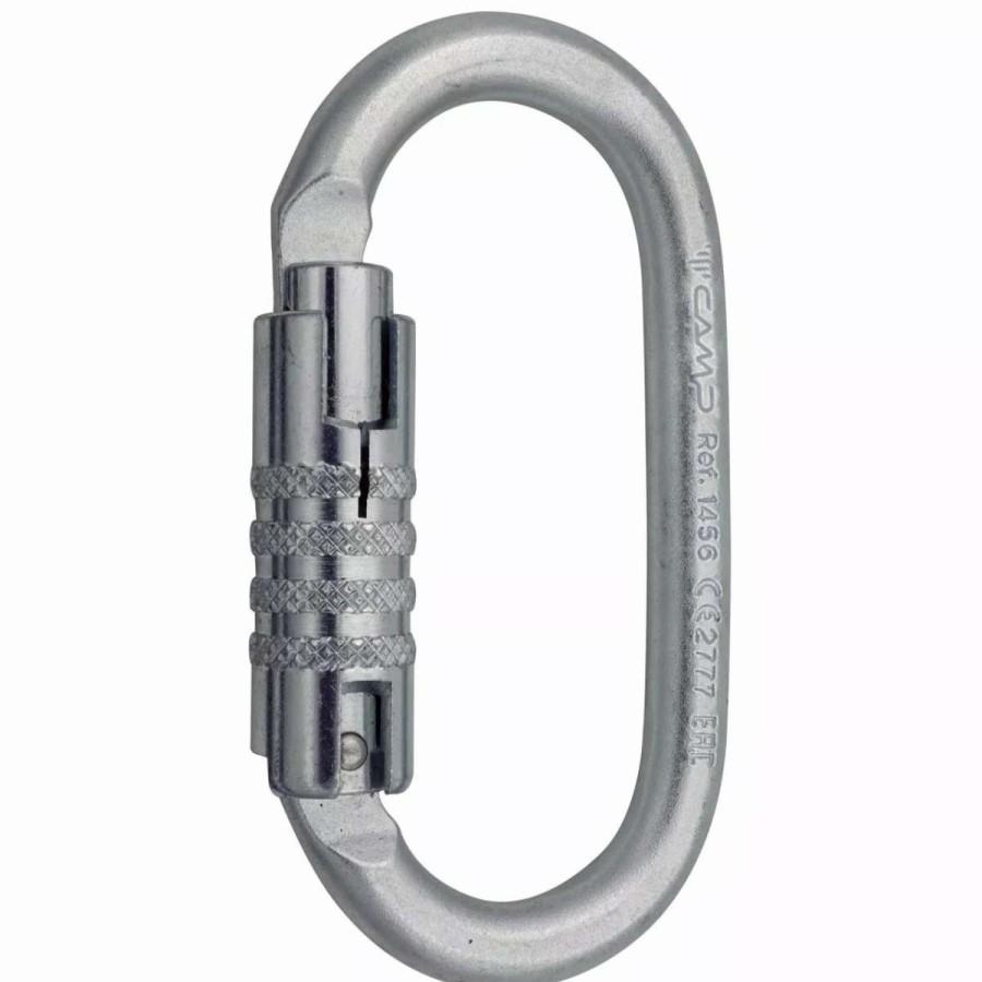 Carabiners & Quickdraws * | Camp Steel Oval Pro 3Lock