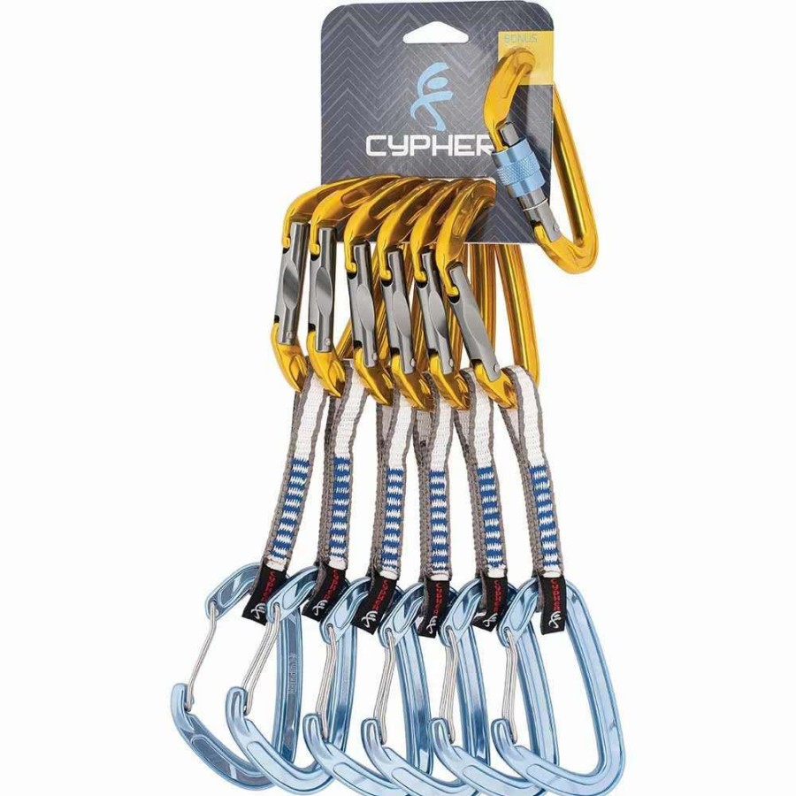 Carabiners & Quickdraws * | Cypher Echo Quickdraw Mixed 6-Pack