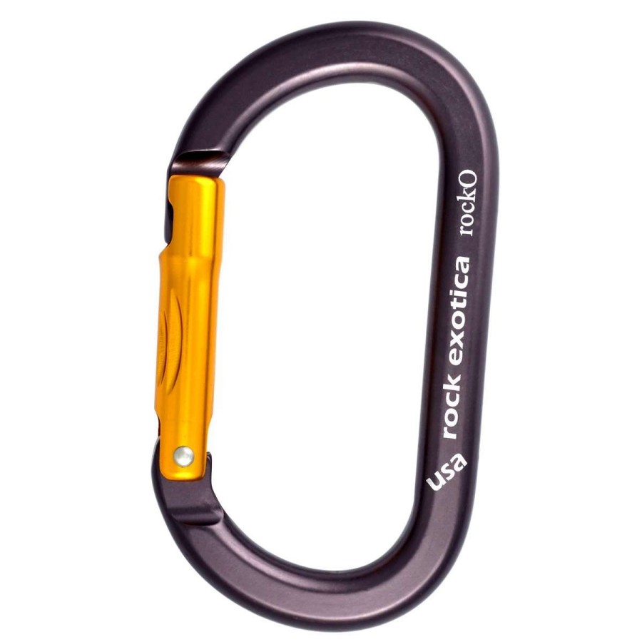 Carabiners & Quickdraws * | Rock Exotica Rocko Non-Locking Plum