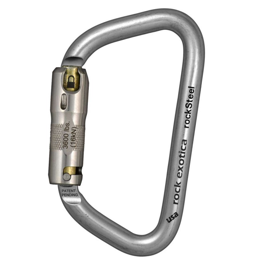 Carabiners & Quickdraws * | Rock Exotica Rocksteel Auto-Lock