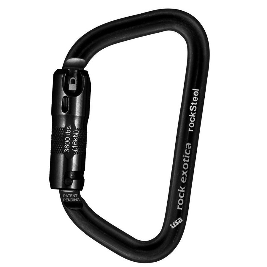 Carabiners & Quickdraws * | Rock Exotica Rocksteel Auto-Lock