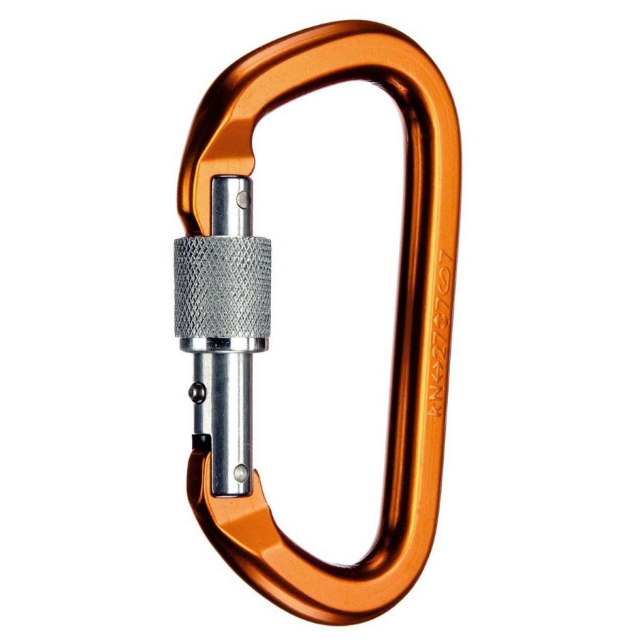 Carabiners & Quickdraws * | Smc Aluminum Locking D Carabiner