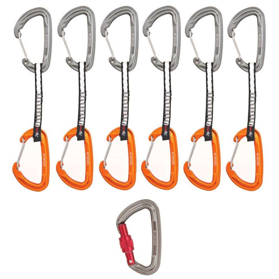 Carabiners & Quickdraws * | Cypher Firefly Ii Quickdraw Wire Gate 6-Pack