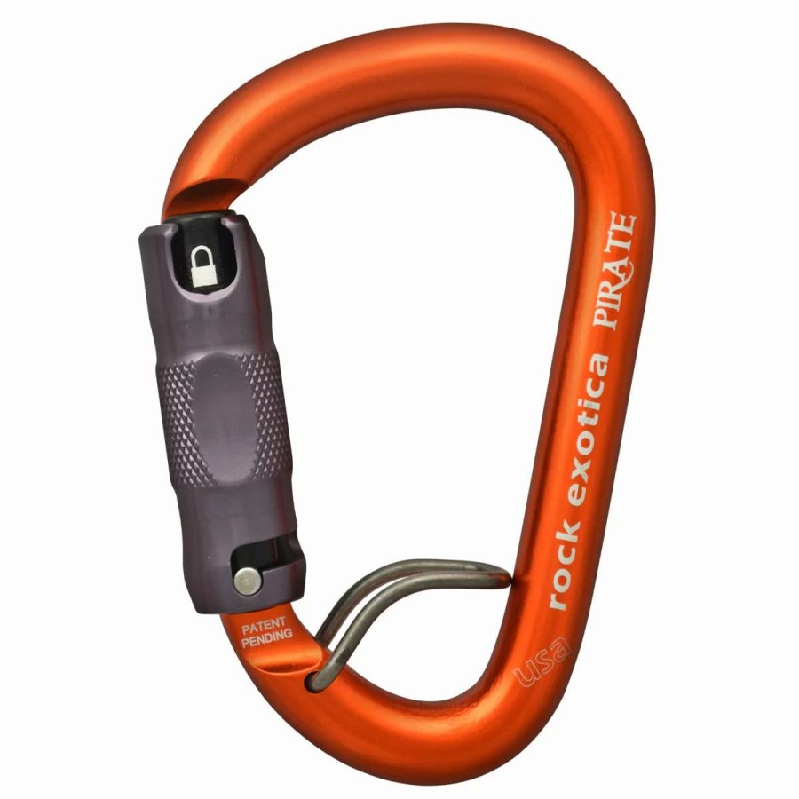 Carabiners & Quickdraws * | Rock Exotica Pirate Wire-Eye Auto-Lock