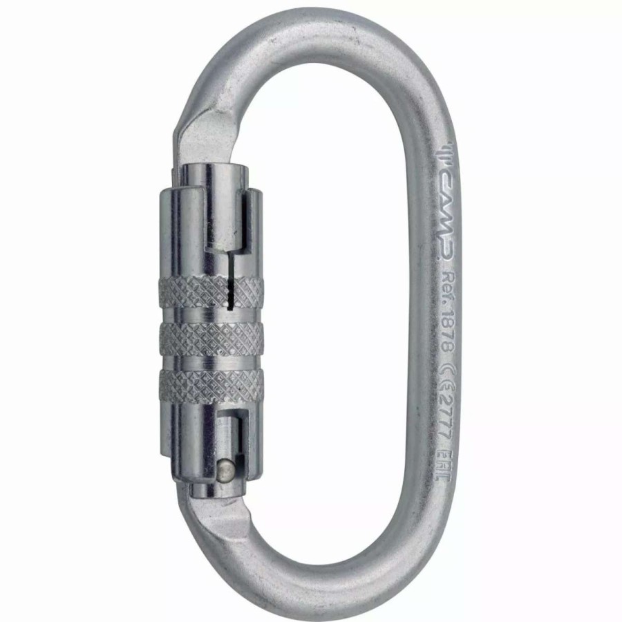 Carabiners & Quickdraws * | Camp Steel Oval Pro 2Lock