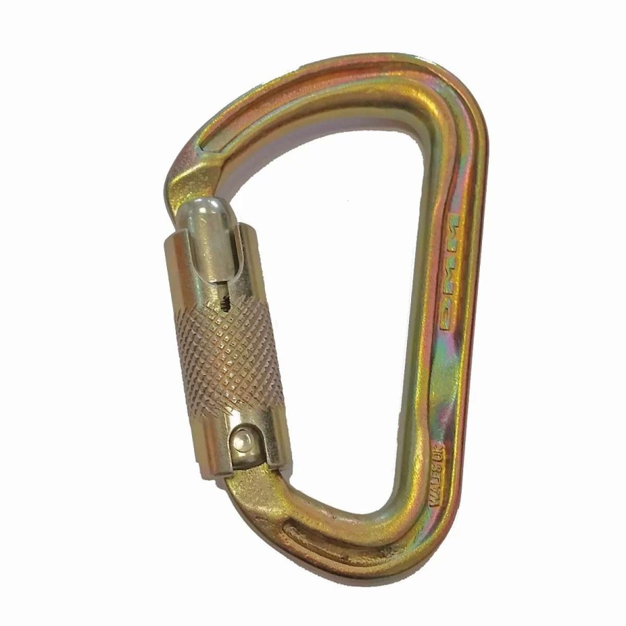 Carabiners & Quickdraws * | Dmm I-Beam Steel Shadow Locksafe