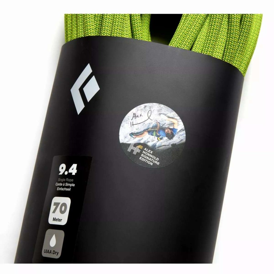 Ropes & Cordage * | Black Diamond 9.4 Dry Rope Honnold Edition