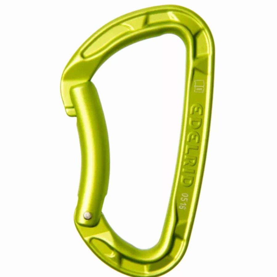 Carabiners & Quickdraws * | Edelrid Pure Bent Gate (Fall 2022)