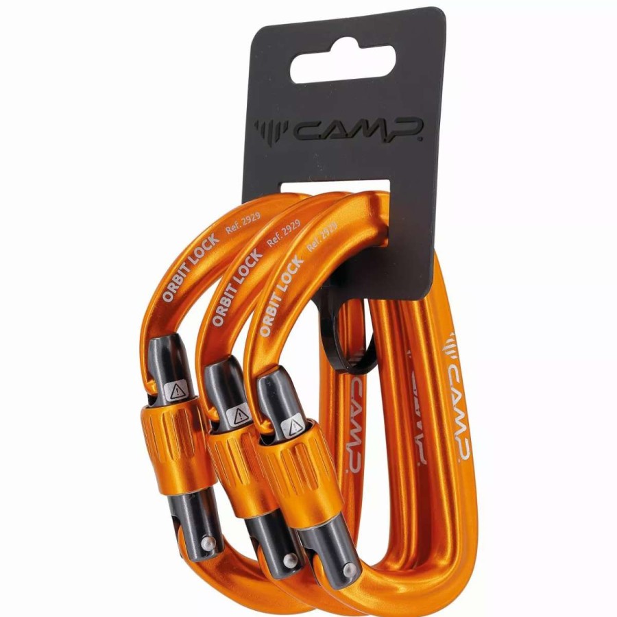 Carabiners & Quickdraws * | Camp Orbit Lock 3-Pack