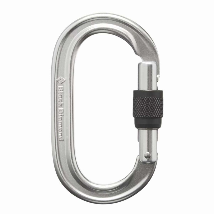 Carabiners & Quickdraws * | Diamond Oval Screwgate Carabiner