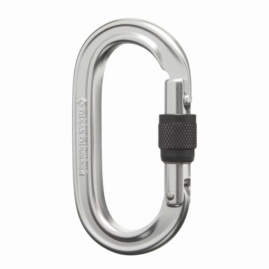 Carabiners & Quickdraws * | Diamond Oval Screwgate Carabiner