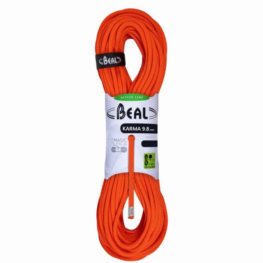 Ropes & Cordage * | Beal Karma 9.8 Orange