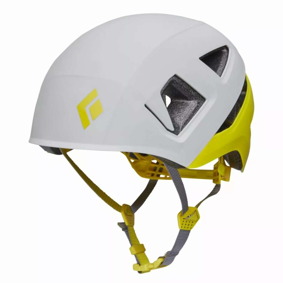 Helmets * | Black Diamond Capitan Helmet Mips Kid'S Alloy / Ultra Yellow