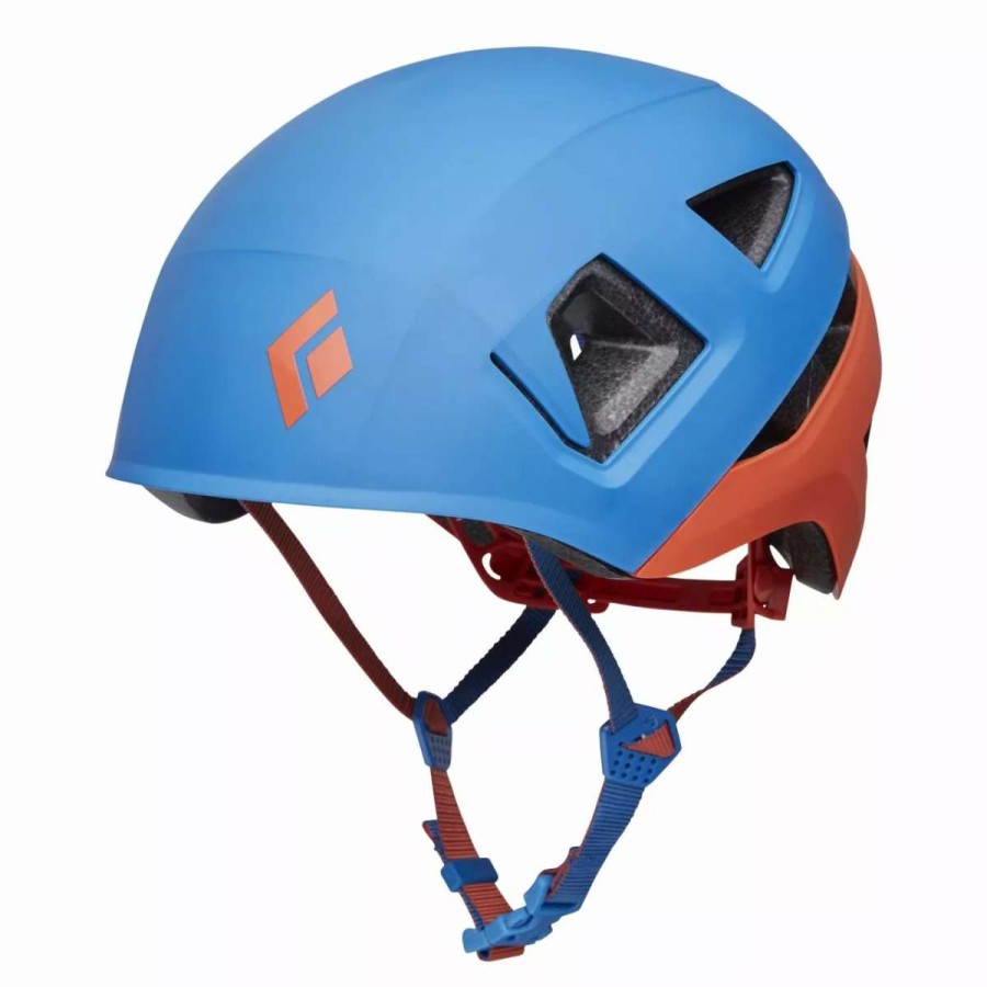 Helmets * | Black Diamond Capitan Helmet Kid'S Ultra Blue / Persimmon