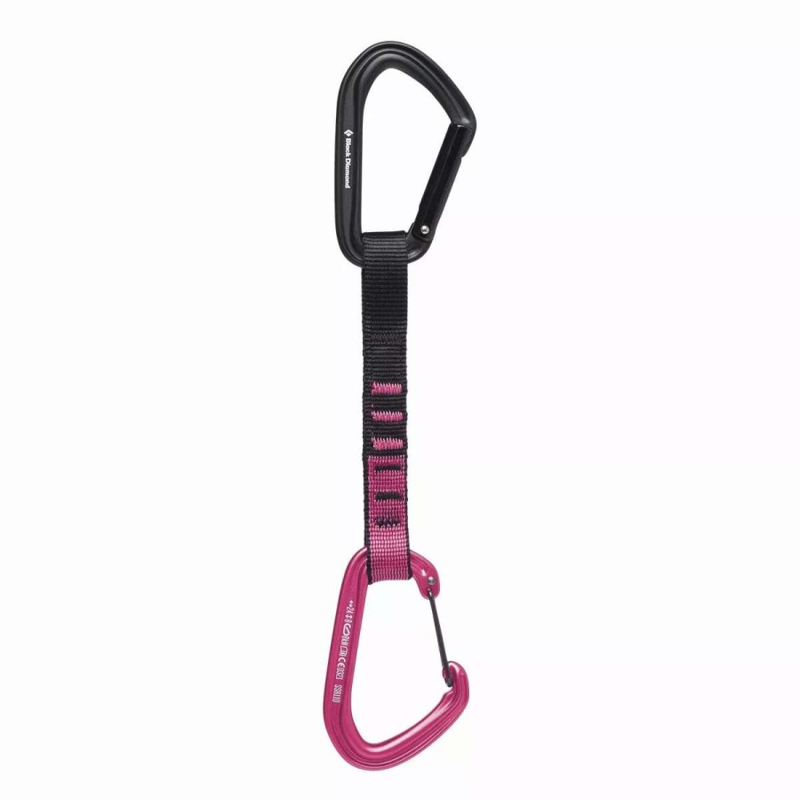 Carabiners & Quickdraws * | Black Diamond Hotforge Hybrid Quickdraw 16Cm