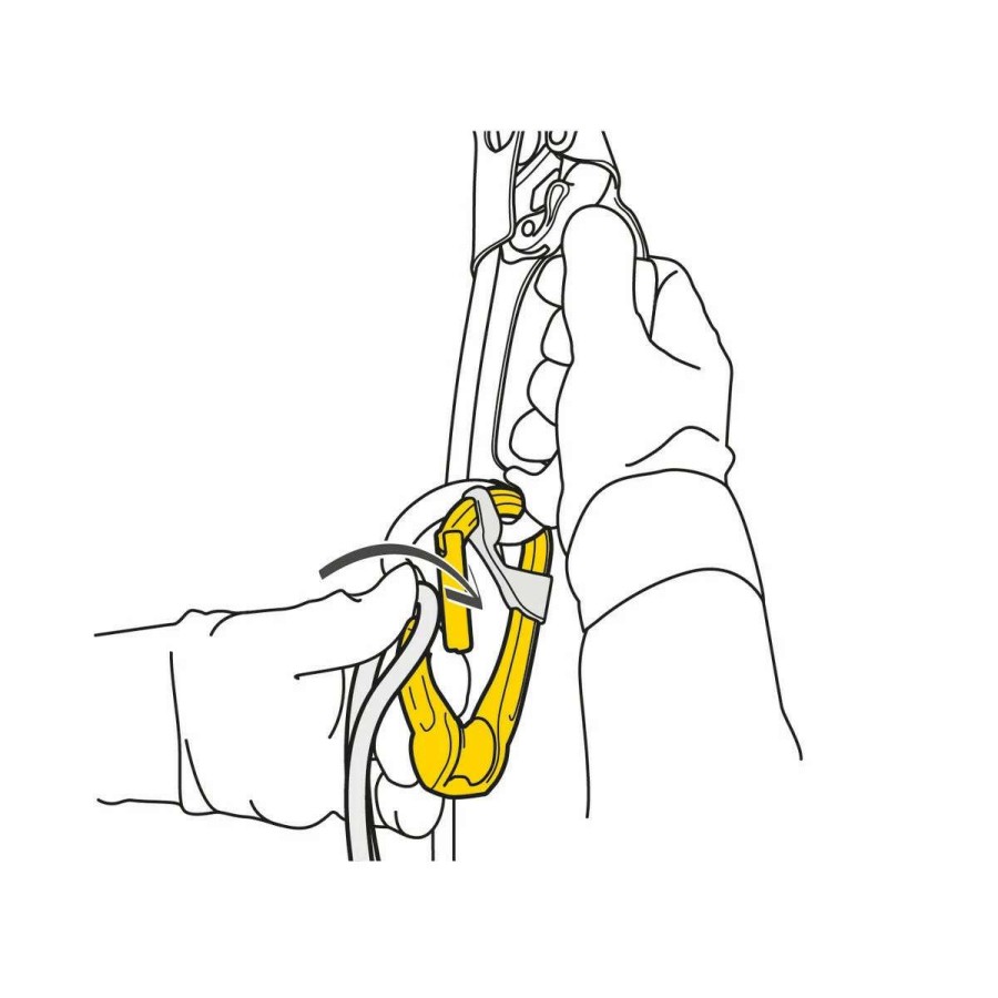 Carabiners & Quickdraws * | Petzl Rollclip A