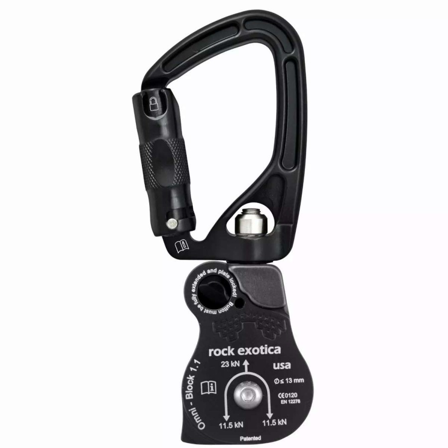 Carabiners & Quickdraws * | Rock Exotica Omni-Block 1.1 Swivabiner